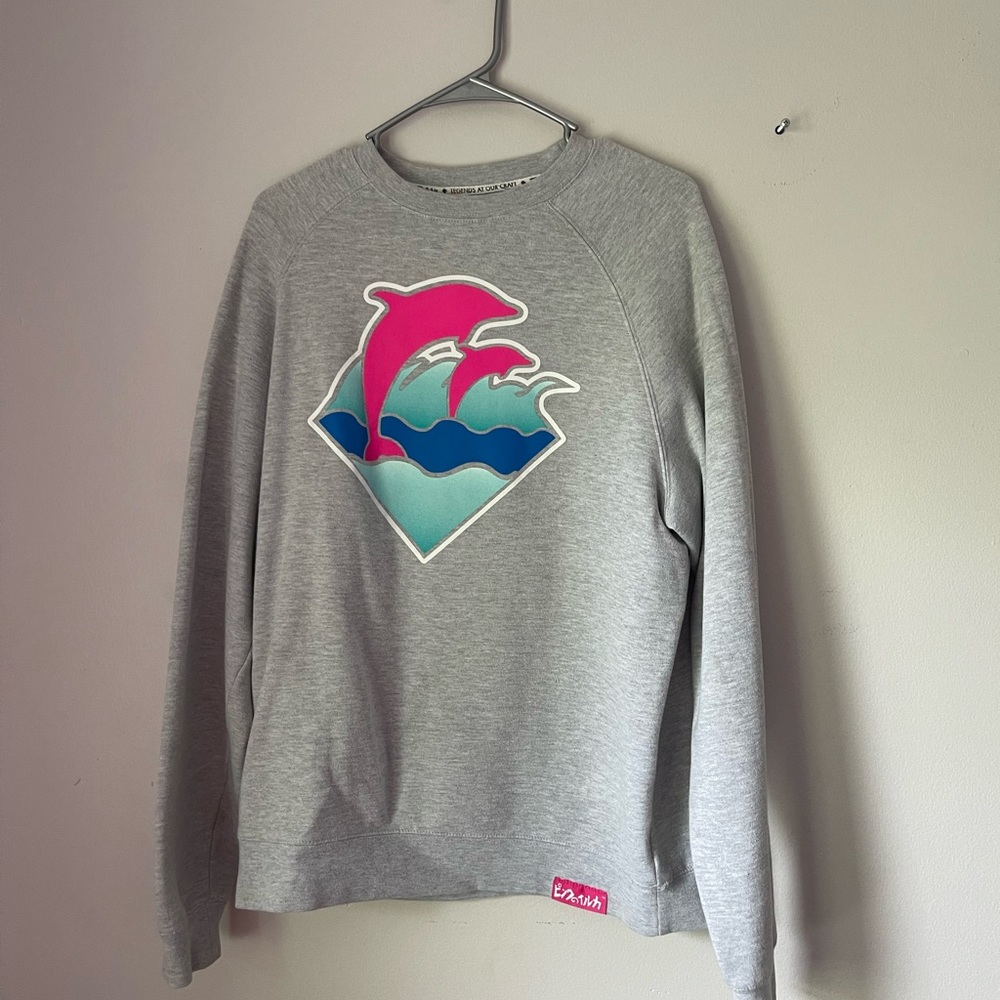 Pink Dolphin Crew Neck